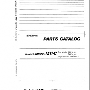 Kawasaki 90ZIV Wheel Loader Repair Service Manual - Image 3