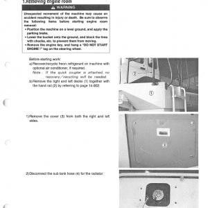 Kawasaki 95ZIV Wheel Loader Repair Service Manual - Image 3