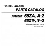 Kawasaki 65ZIV-2 Wheel Loader Repair Service Manual - Image 2