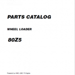 Kawasaki 80ZV Wheel Loader Repair Service Manual - Image 2