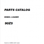 Kawasaki 90ZV Wheel Loader Repair Service Manual - Image 2