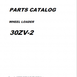 Kawasaki 30ZV-2, 40ZV2A, 42ZV-2 Wheel Loader Service Manual - Image 2