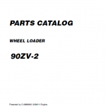 Kawasaki 90ZV-2 Wheel Loader Service Manual - Image 3