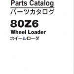 Kawasaki 80Z-6 Wheel Loader Service Manual - Image 2