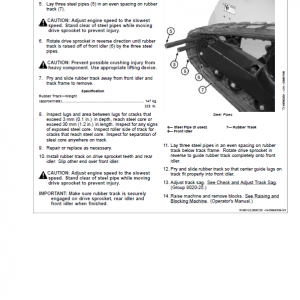 John Deere 313, 315, CT315 SkidSteer Loader Technical Manual - Image 5