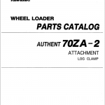 Kawasaki 70ZIV-2 Wheel Loader Repair Service Manual - Image 4