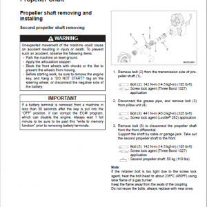 Kawasaki 80ZV-2 Wheel Loader Service Manual - Image 2