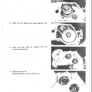 Kawasaki 90ZIII Wheel Loader Service Manual - Image 4