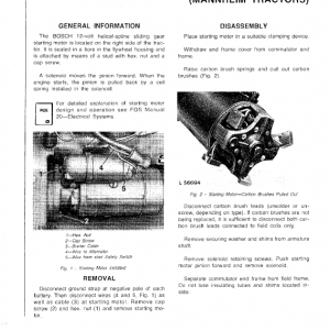 John Deere 2030 Utility Tractor Repair Technical Manual - Image 4