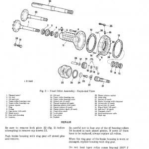 John Deere 2020, 2120 Tractor Repair Technical Manual (Serial 61020L - Up) - Image 4