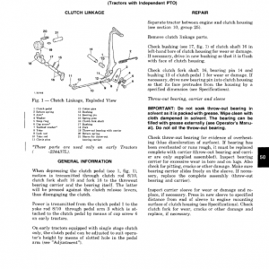 John Deere 2240 Tractor Repair Technical Manual - Image 4