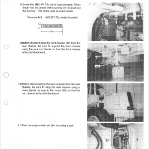 Kawasaki 70ZIV Wheel Loader Repair Service Manual - Image 3