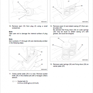 Kawasaki 115ZIV-2 Wheel Loader Repair Service Manual - Image 4