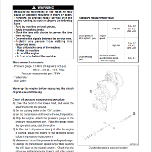 Kawasaki 80ZV Wheel Loader Repair Service Manual - Image 4