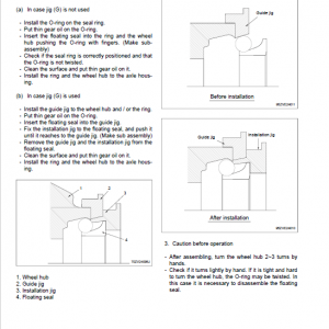 Kawasaki 95ZV Wheel Loader Repair Service Manual - Image 4