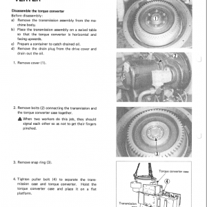 Kawasaki 70ZIII Wheel Loader Service Manual - Image 5