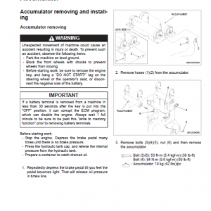 Kawasaki 90ZV-2 Wheel Loader Service Manual - Image 5