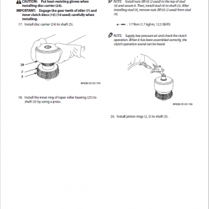 Kawasaki 70Z-6 Wheel Loader Service Manual - Image 3