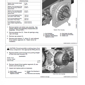 John Deere 870G, 870GP, 872G, 872GP Grader Technical Manual (S.N F656526 -F678817) - Image 3