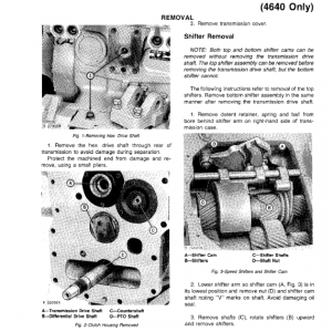 John Deere 4640, 4840 Tractors Repair Technical Manual - Image 3