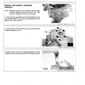 John Deere 4650, 4850 Tractors Repair Technical Manual - Image 4