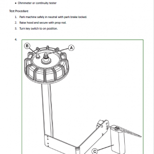 John Deere 3120, 3320, 3520, 3720 Compact Utility Tractors Technical Manual (Without Cab) - Image 3