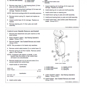 John Deere 319E, 323E SkidSteer Loader Technical Manual (Manual Controls - SN after J249321) - Image 3