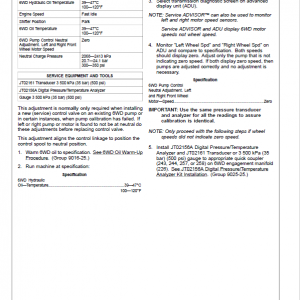 John Deere 670G, 670GP, 672G, 672GP Grader Manual (S.N 634380 - 656507 & Engines W16) - Image 4