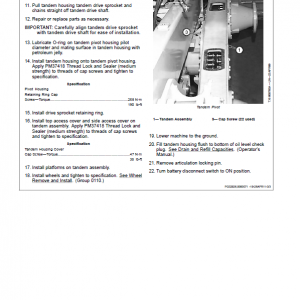 John Deere 770G, 770GP, 772G, 772GP Grader Manual (S.N 634754 - 656507 & Engines W11, W16) - Image 4