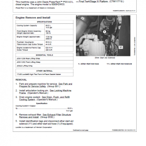 John Deere 770G, 770GP, 772G, 772GP Grader Technical Manual (S.N F680878 & L700954 - ) - Image 4