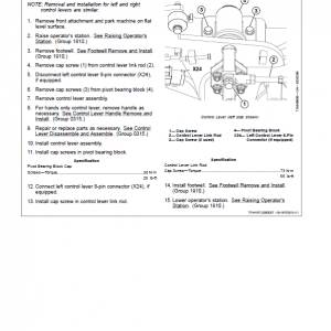 John Deere 326E SkidSteer Loader Technical Manual (Manual Controls - SN after J247388) - Image 4