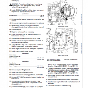 John Deere 870G, 870GP, 872G, 872GP Grader Manual (S.N 634754 -656507 & Engines W01 & W04) - Image 5