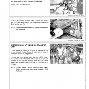 John Deere 4050, 4250, 4450 Tractors Repair Technical Manual - Image 6