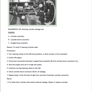 John Deere Tractors 280, 284, 300, 304, 320, 324 Repair Technical Manual - Image 5