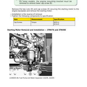 John Deere 1023E, 1025R, 1026R Compact Utility Tractor Service Manual - Image 4