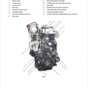 JCB 444, 448 Dieselmax Mechanical Engine Repair Service Manual - Image 4