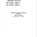 John Deere 350GLC Excavator Technical Manual (PIN: 1FF350GX_C808001, D808001, E808001 -) - Image 2
