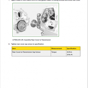 John Deere 2025R, 2026R Compact Utility Tractors Repair Technical Manual (S.N HH100001-) - Image 3