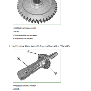 John Deere 350, 354, 4035B, 400, 404, 450, 454, 480, 484 Tractors Repair Manual - Image 3