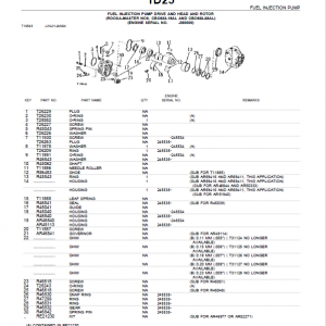 John Deere 644, 644A Loader Parts Manual PC1110 - Image 3