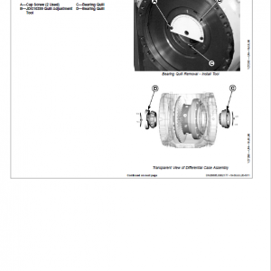 John Deere TeamMate IV 1200 Series Inboard Planetary Axles Component Technical Manual - Image 3