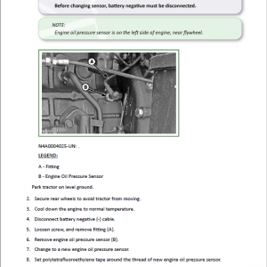 John Deere 3045B, 3050B Tractors Repair Technical Manual - Image 3