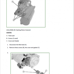 John Deere 2320 Compact Utility Tractor Repair Technical Manual - Image 4