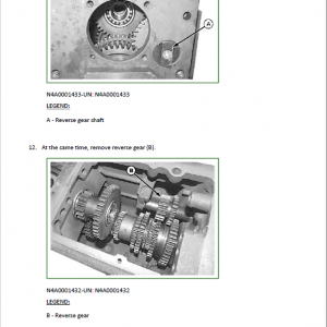 John Deere 350, 354, 4035B, 400, 404, 450, 454, 480, 484 Tractors Repair Manual - Image 4