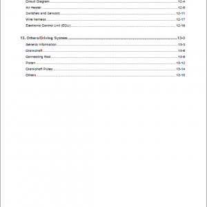 Daewoo D24NAP Engine Operation and Maintenance Manual - Image 5