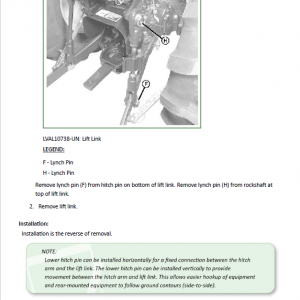 John Deere 4520, 4720 Compact Utility Tractors Technical Manual (With Cab - S.N 650001-) - Image 5