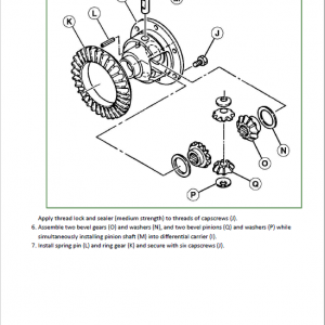 John Deere 3005 Compact Utility Tractor Repair Technical Manual - Image 5