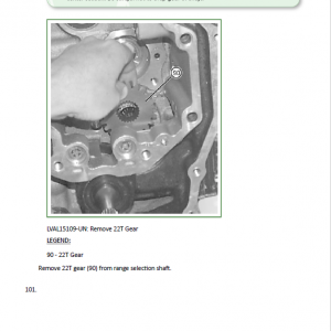 John Deere 2520 Compact Utility Tractor Repair Technical Manual - Image 5