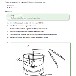 John Deere 2320 Compact Utility Tractor Repair Technical Manual - Image 5