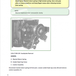 John Deere 2025R Compact Utility Tractor Repair Technical Manual (S.N 010001-) - Image 5